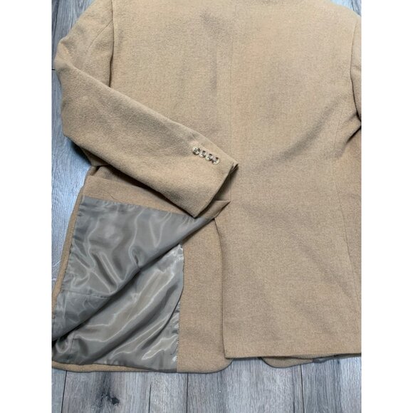 Polo Ralph Lauren Men’s 44 Sports Coat Camel Hair Two Button Standard Notch USA - Picture 5 of 9